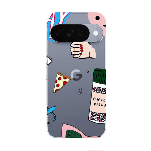 Google Pixel 10 Chill Transparent Silicone TPU Θήκη